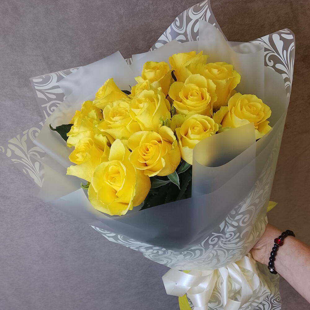 Розы жёлтые 💛