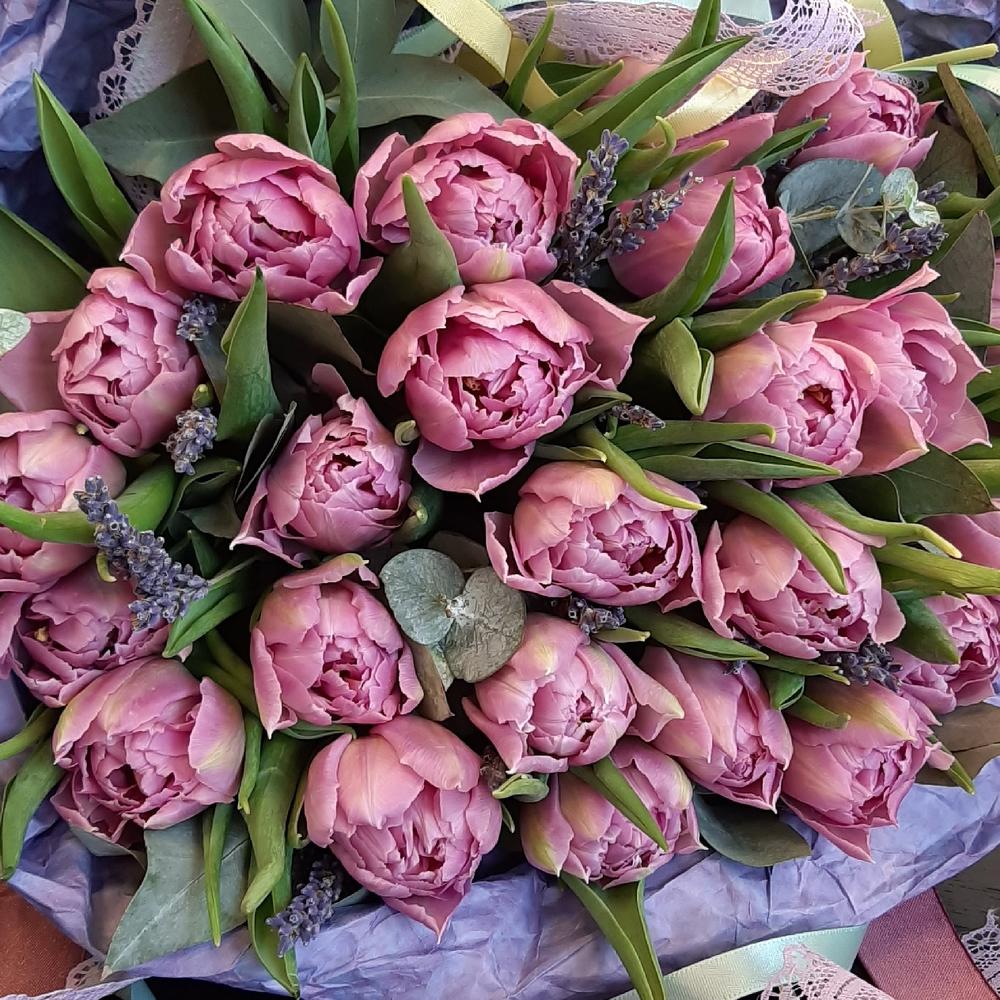 Букет с тюльпанами Zaraflower 25
