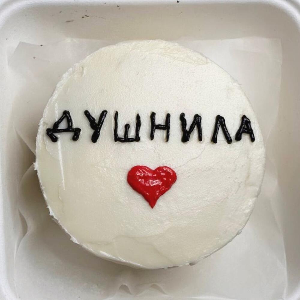 LT0011  Бенто Торт «Душнила ♥️»