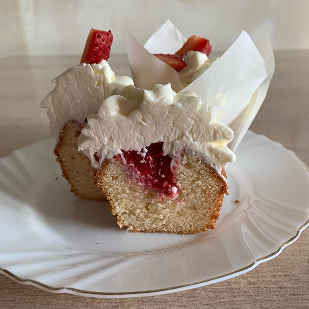 Бенто + капкейки для любимой