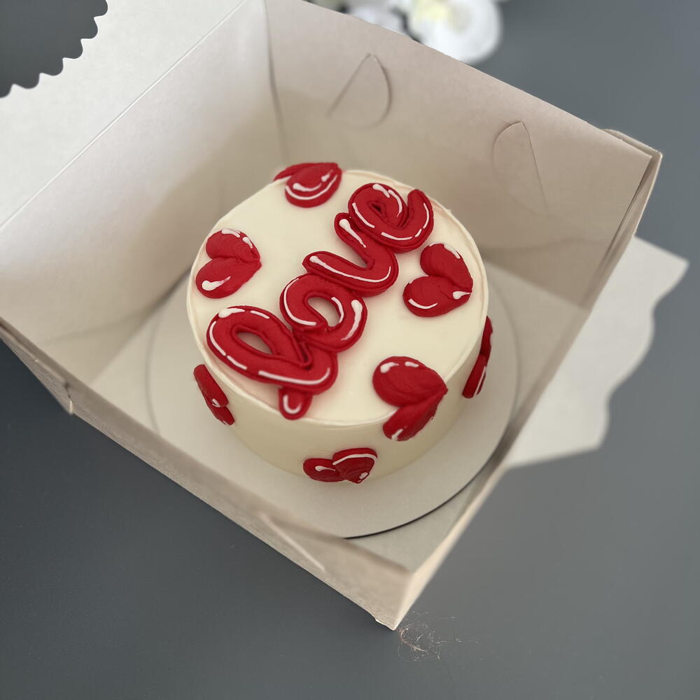 Бенто торт "LOVE"