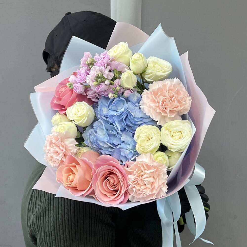 Дофаминовый букет💛️💜💙