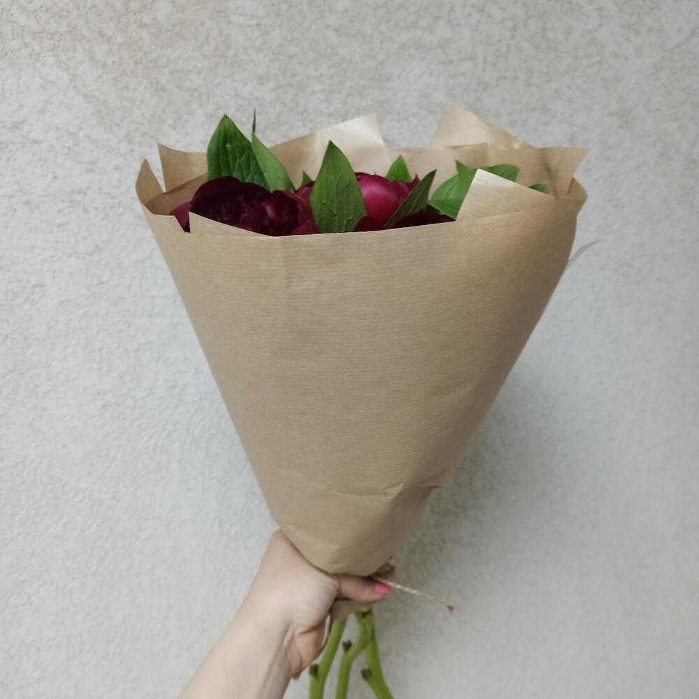 3 шикарных пиона