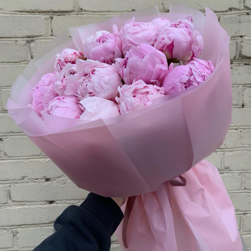 Букет Пионы 15 шт
