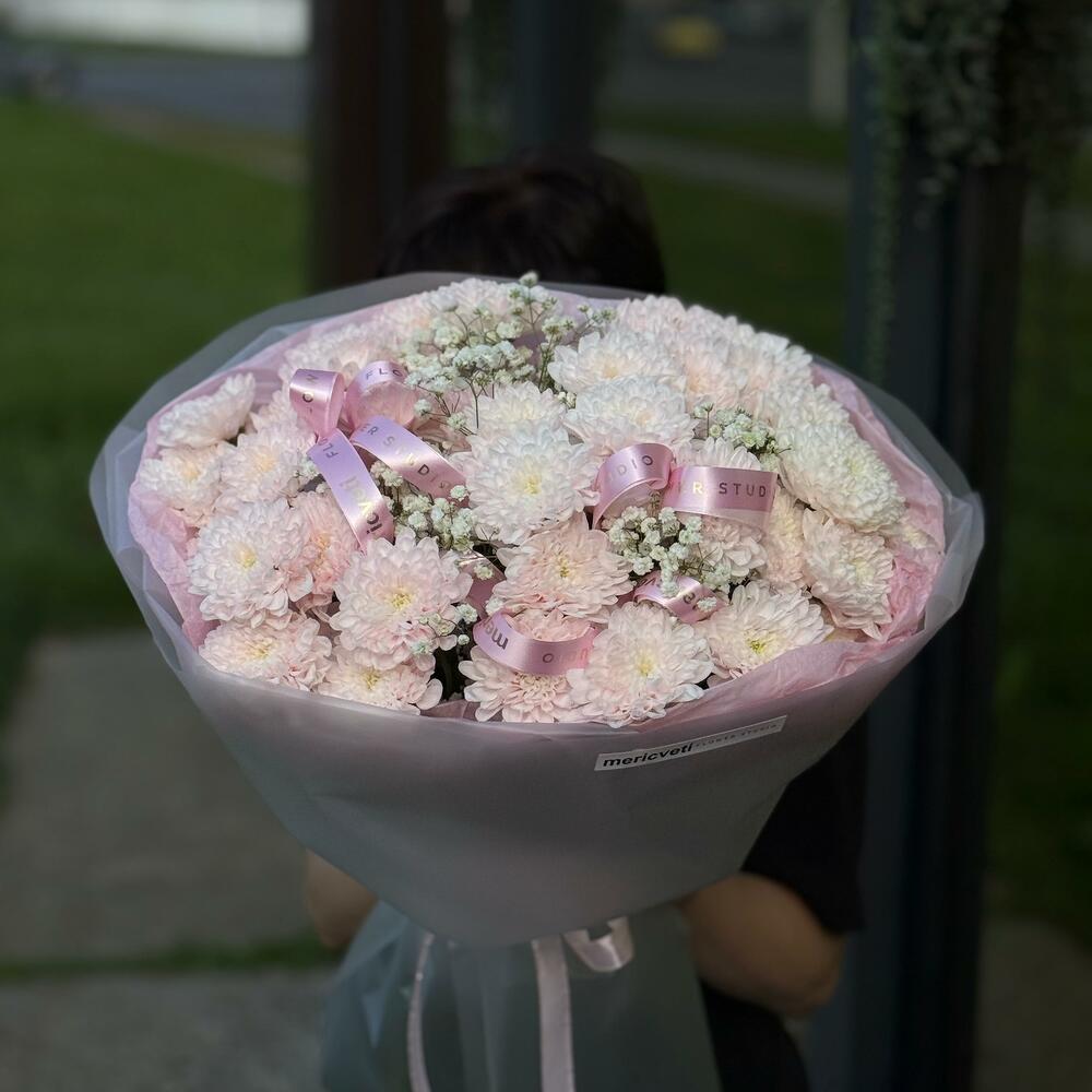 Букет из хризантемы Алтай
