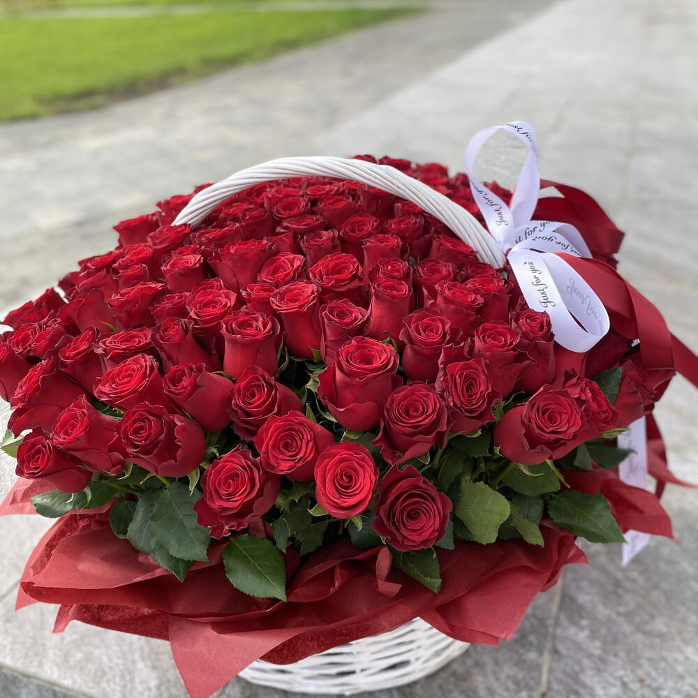 151 Роза в корзине