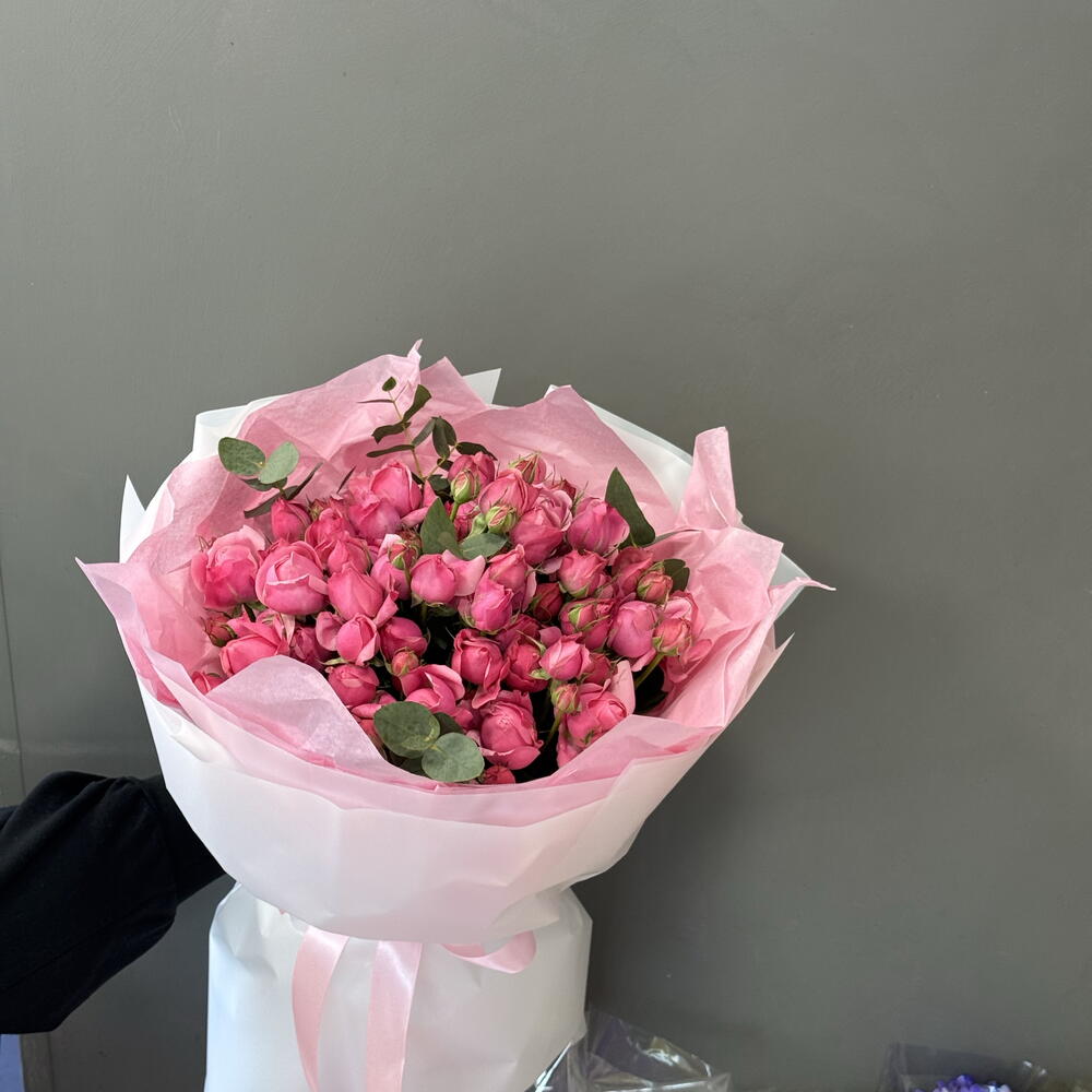 Silva pink Пионовидная роза