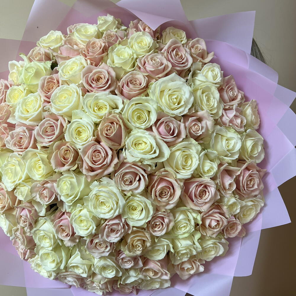 Букет из 101 роз 🌹