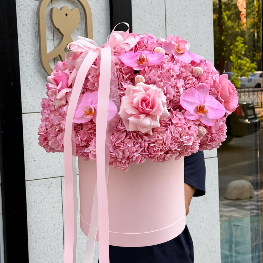 Big flowers box