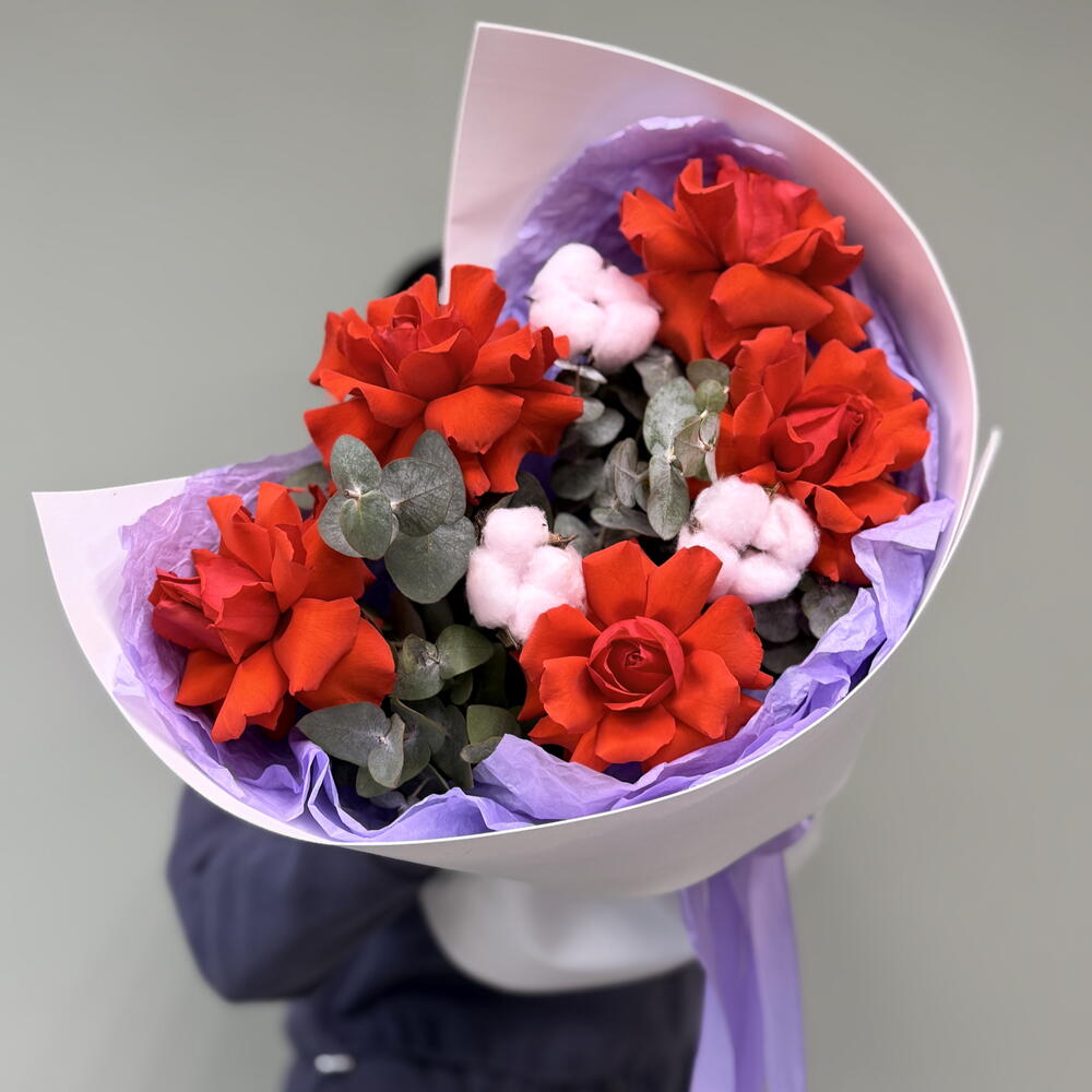 Авторский букет «Nina s Secret🌹» из французских роз 💐