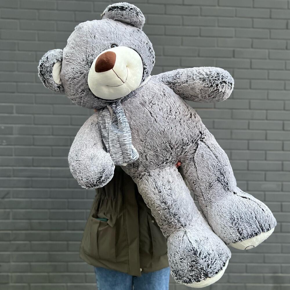Серый мишка 🧸🤍