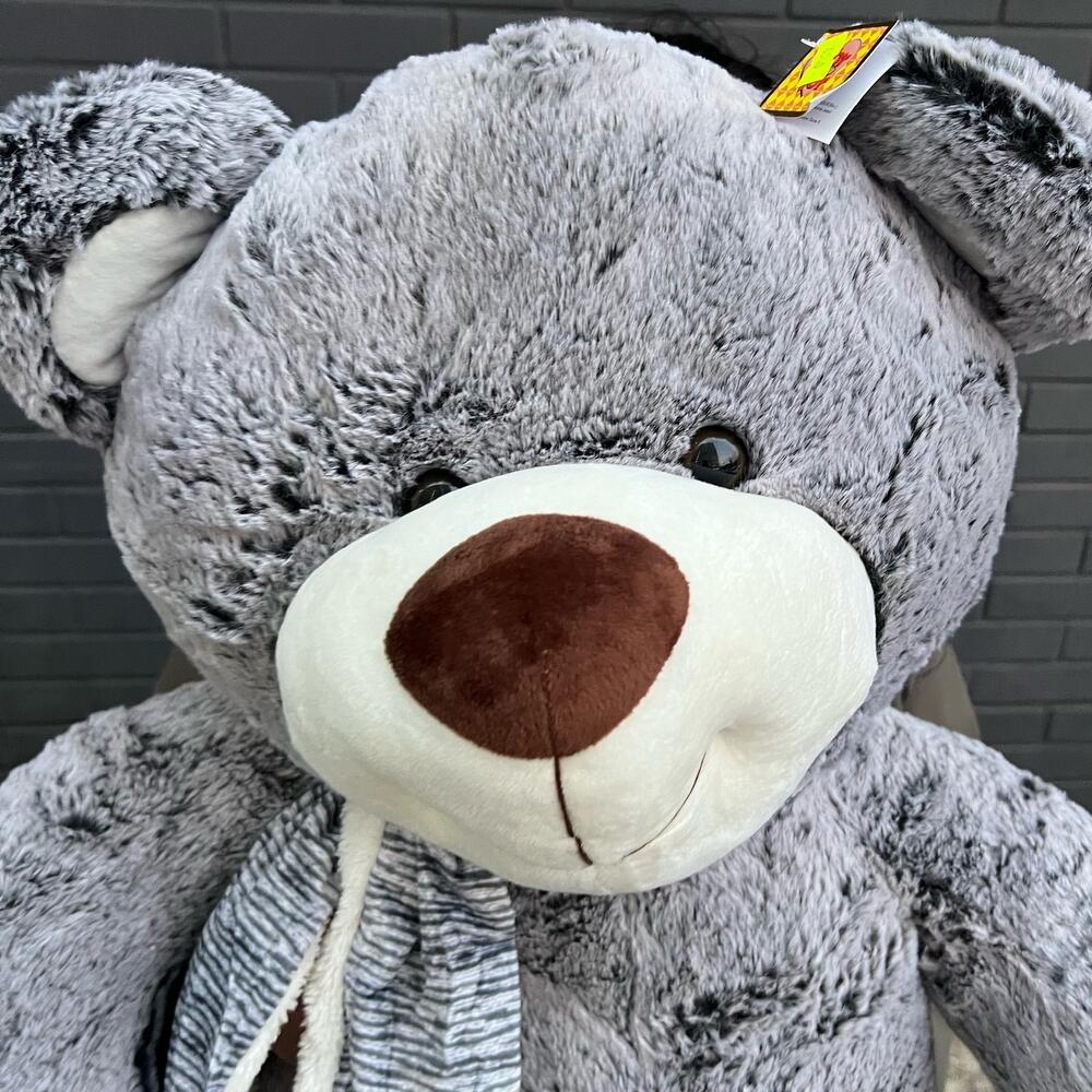 Серый мишка 🧸🤍