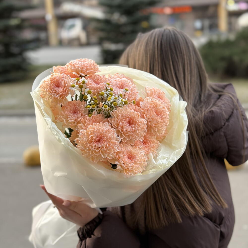 Персиковый букет