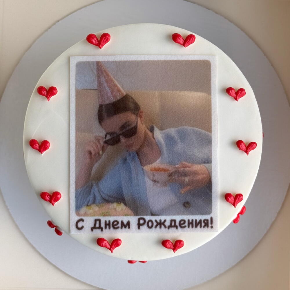 Бенто торт с вашей личной фотографией