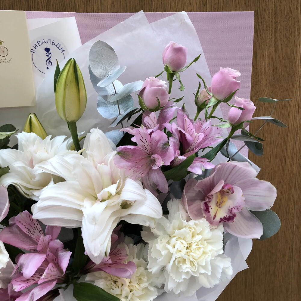 Букет цветов «Притяжение»💜
