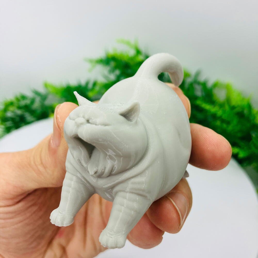 Кот Зевун Котозилла Серый