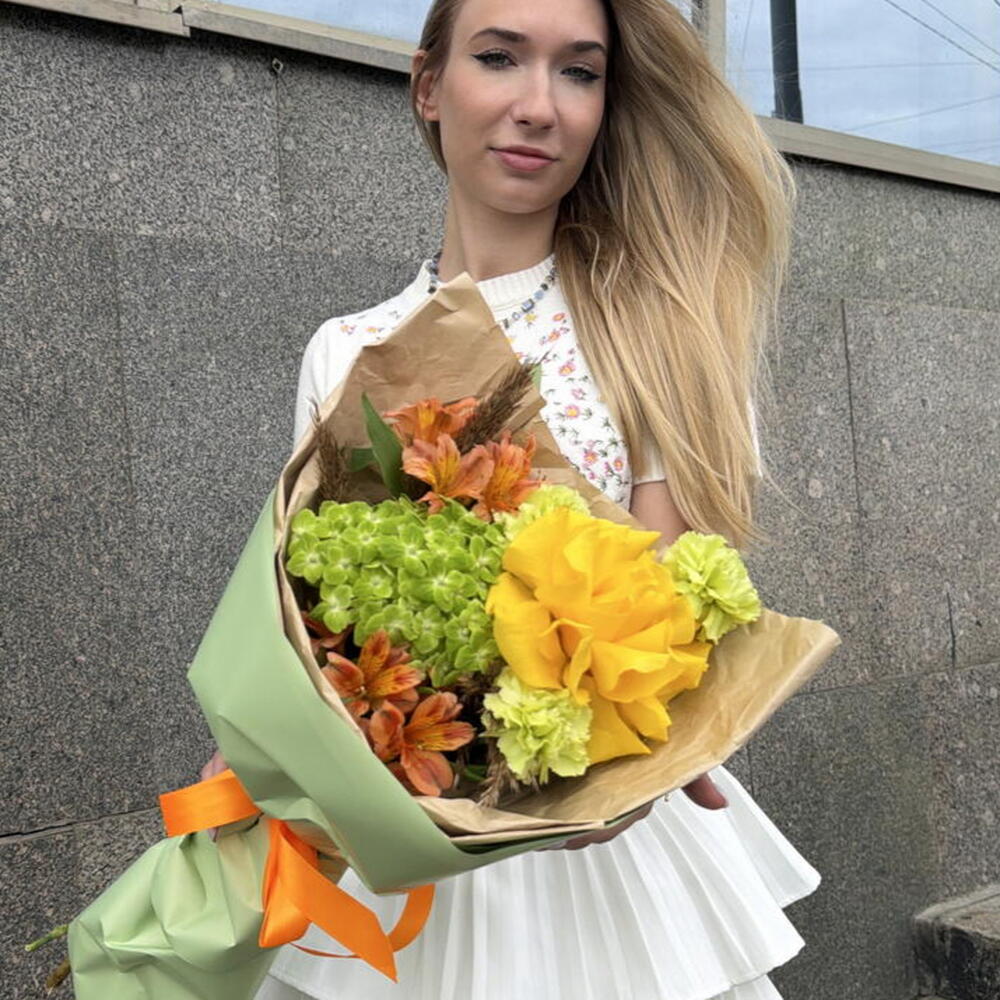 Букет цветов к первому сентября 🍁♥️
