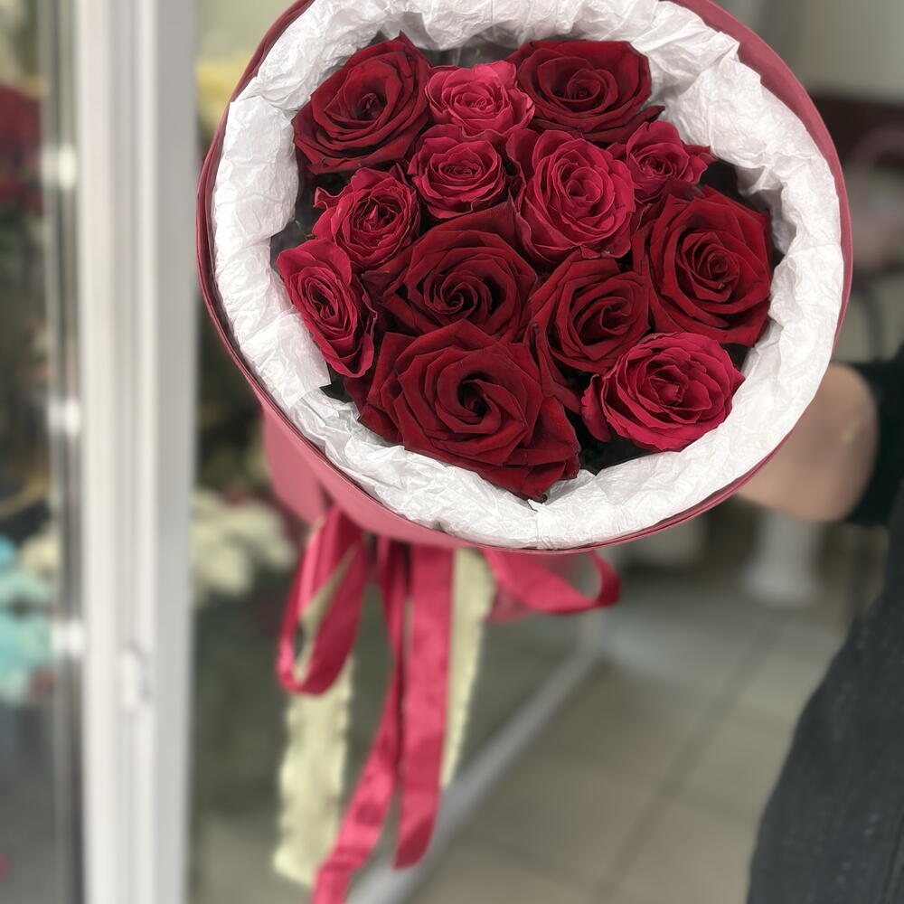 Букет моно роза