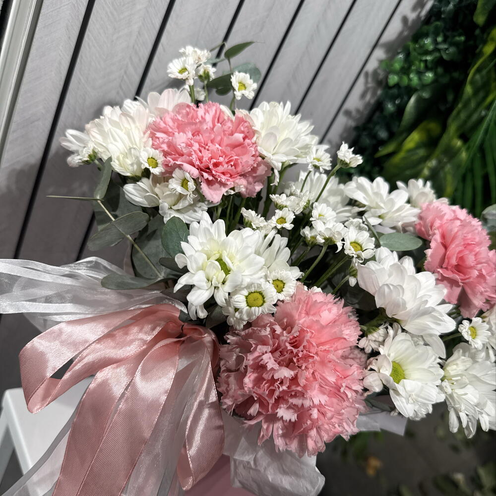 Композиция с диантусами🎀16008