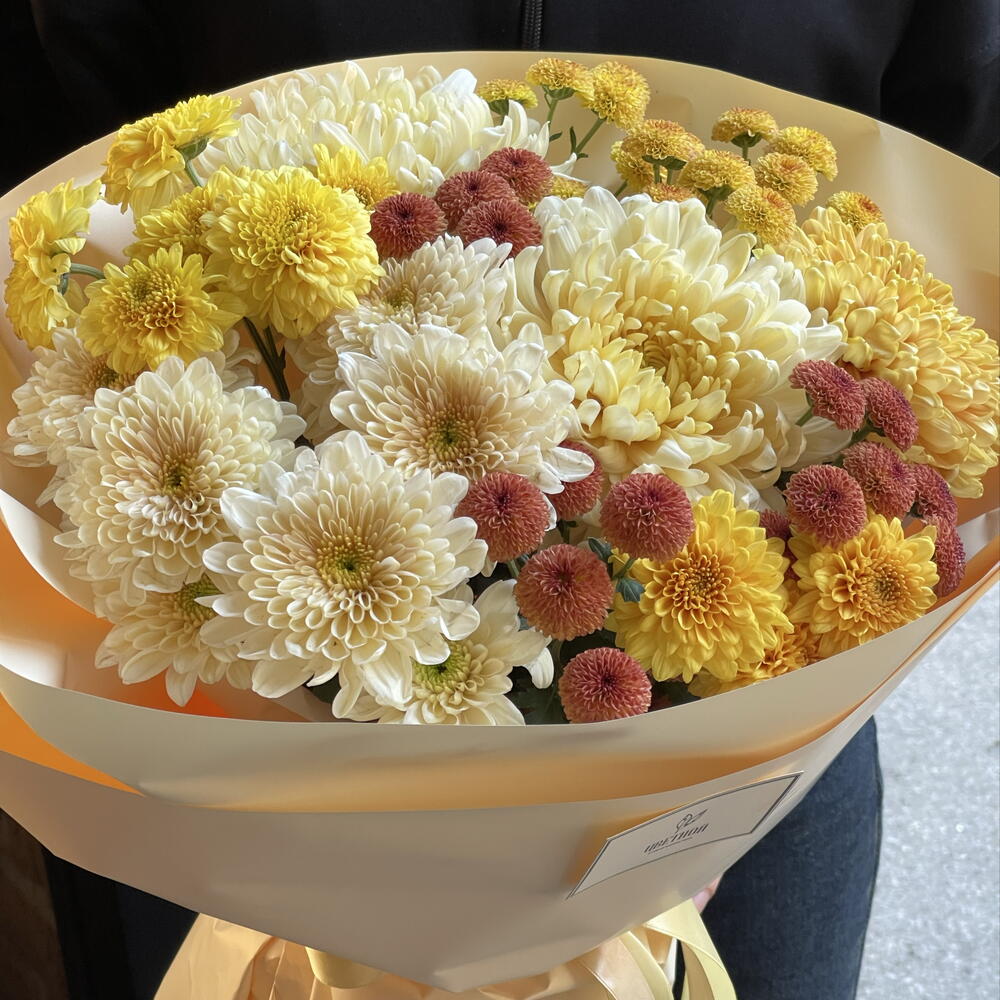Микс дубков и хризантем
