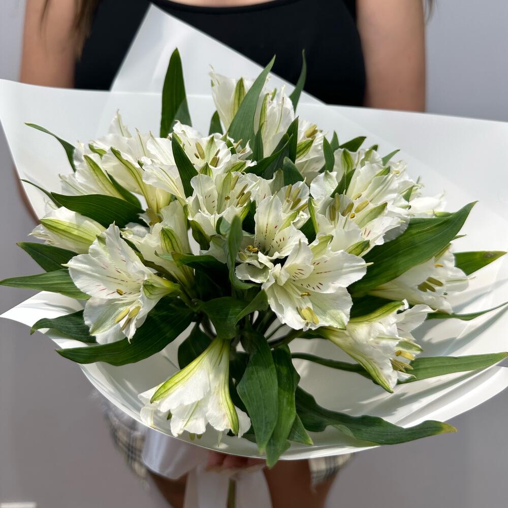 Букет 5 веточек альстромерий (02010076)