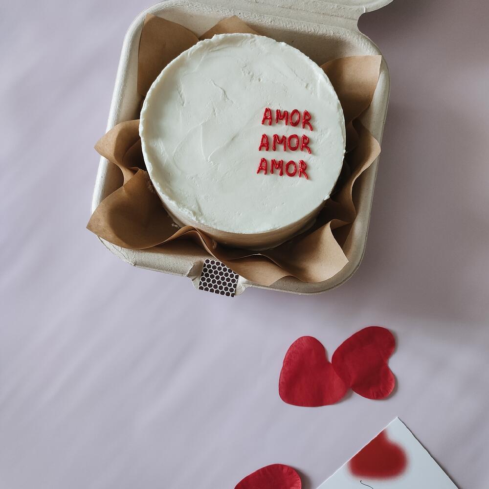 Бенто Amor на 14 февраля для девушки, парня, для второй половинки