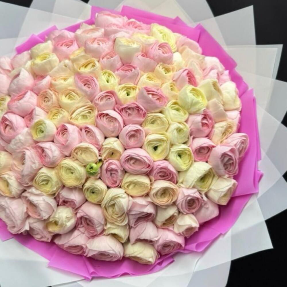Букет из Ранункулюсов микс