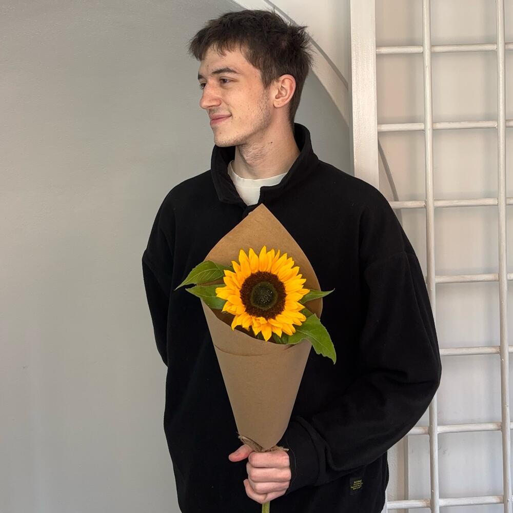 Подсолнух в крафте