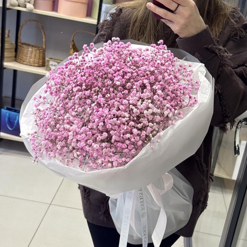 Букет из гипсофилы 🌸