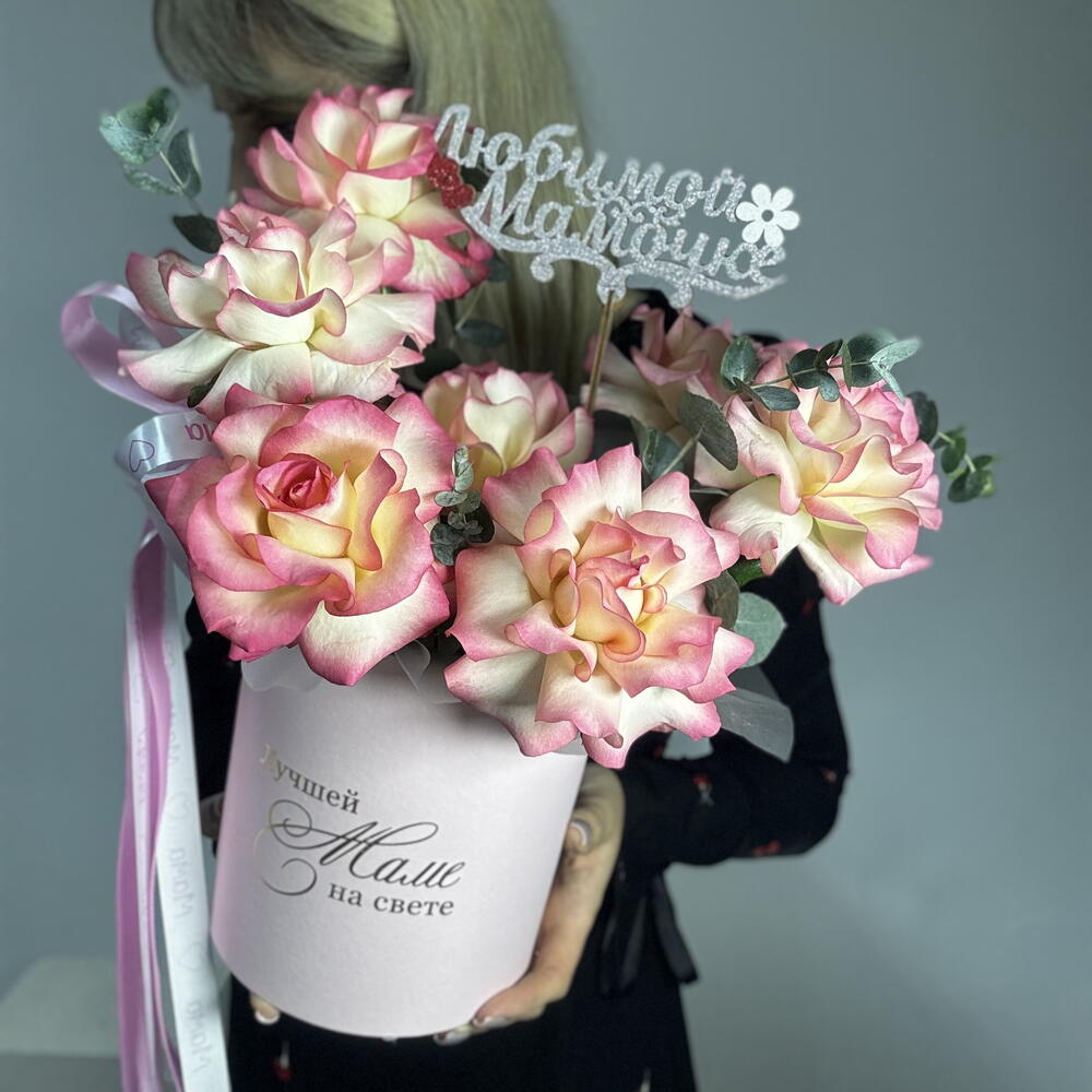 Букет для мамы 💕 французские розы