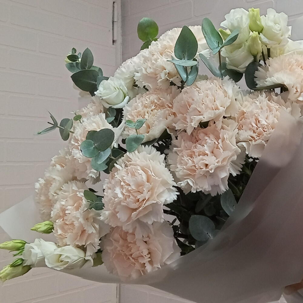 Пудровый Диантус м Эустома🌸🌸🌸