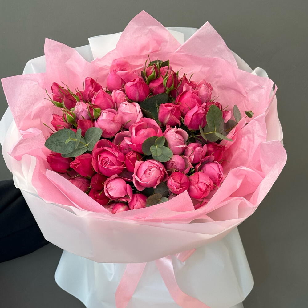 Silva pink Пионовидная роза