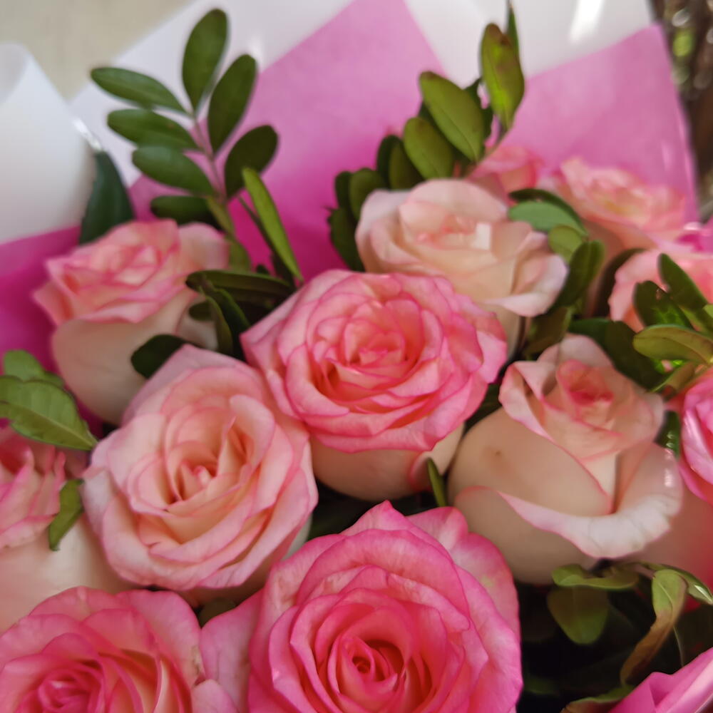 Монобукет Розовая роза 💐💕