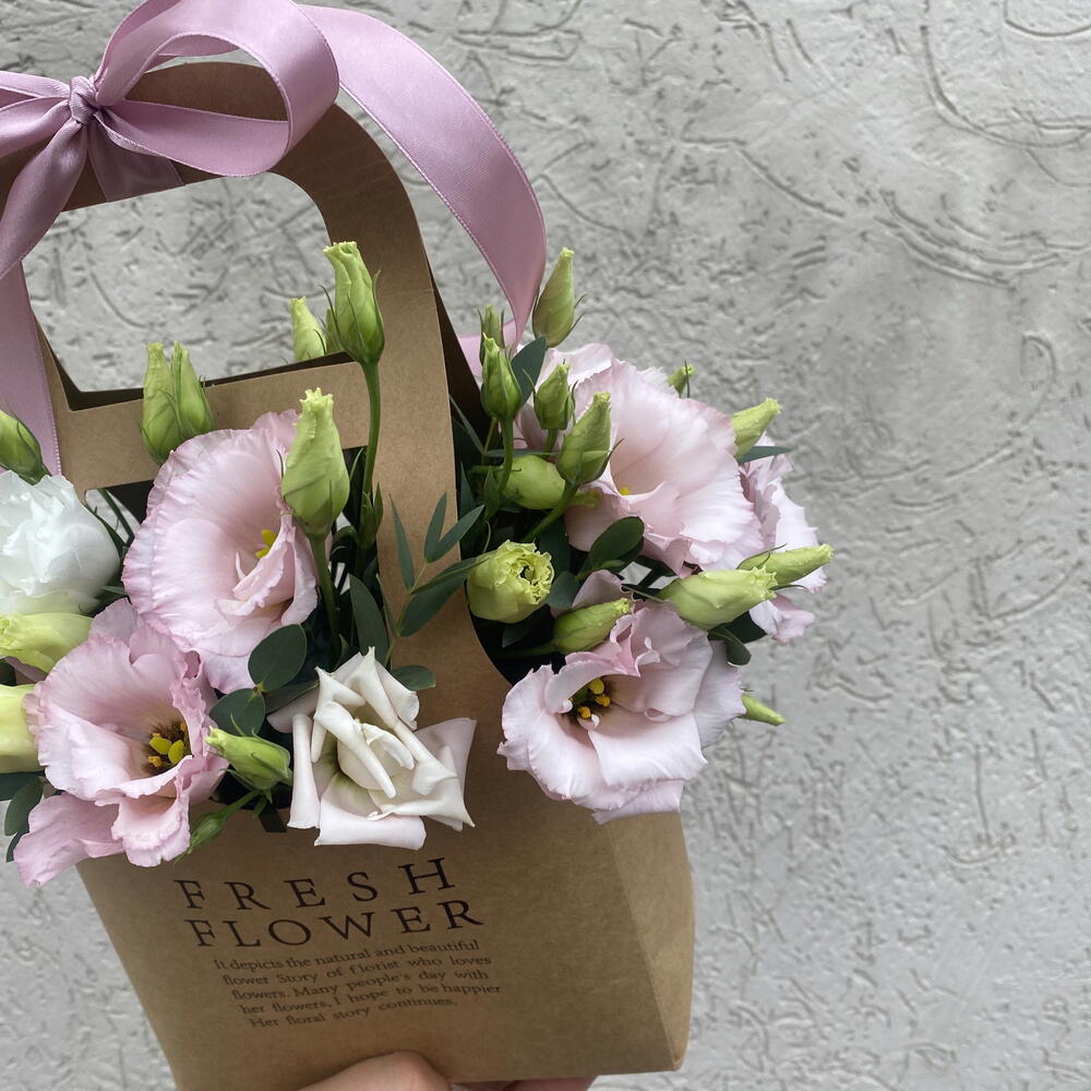 Композиция в сумочке на 1 сентября💐