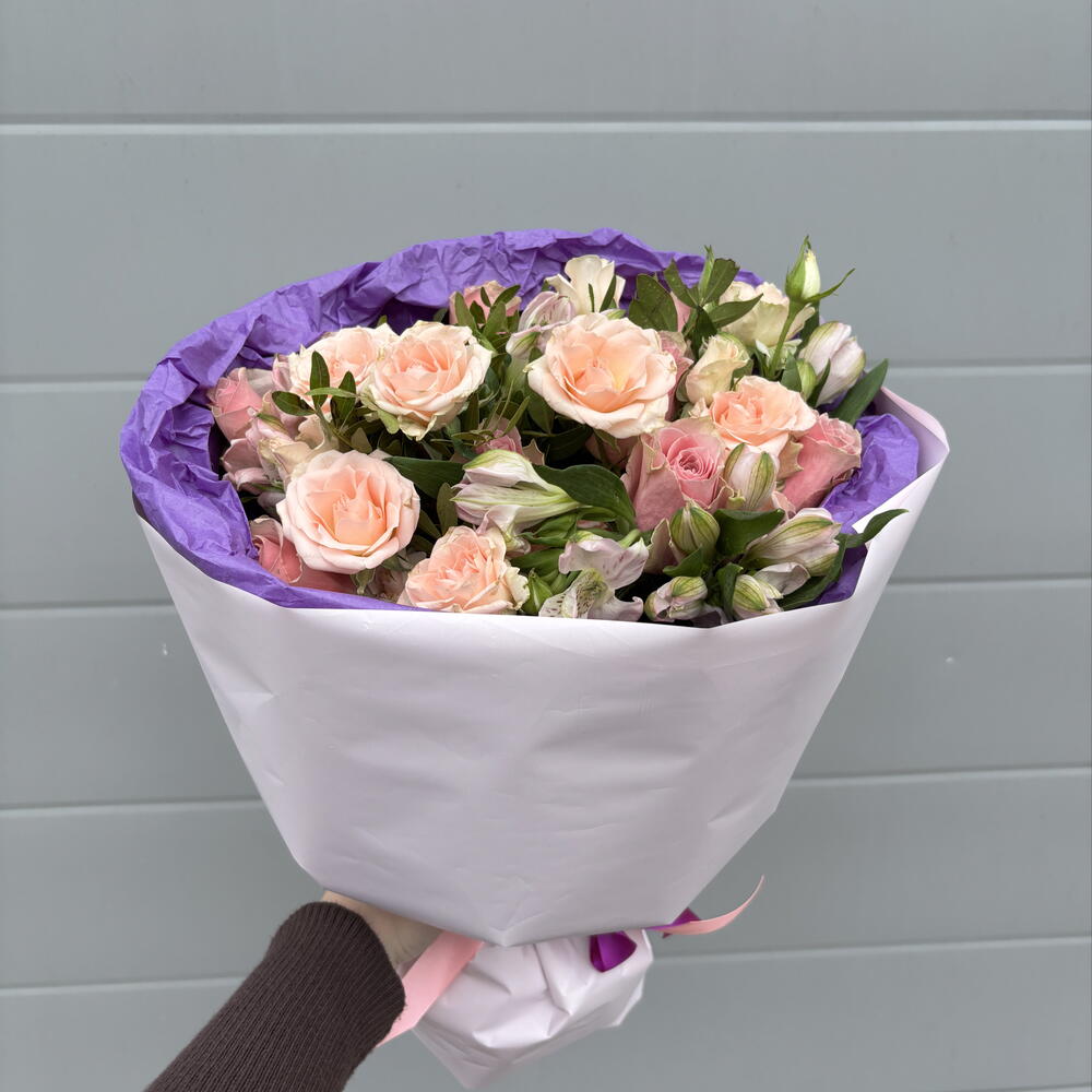 Фиолетовый букет 💐
