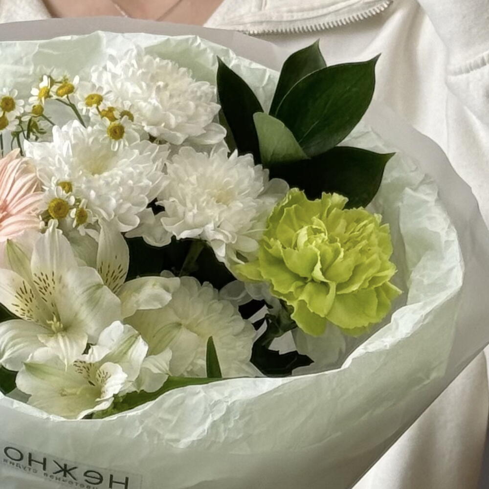 Букет - комплимент из стойких цветов