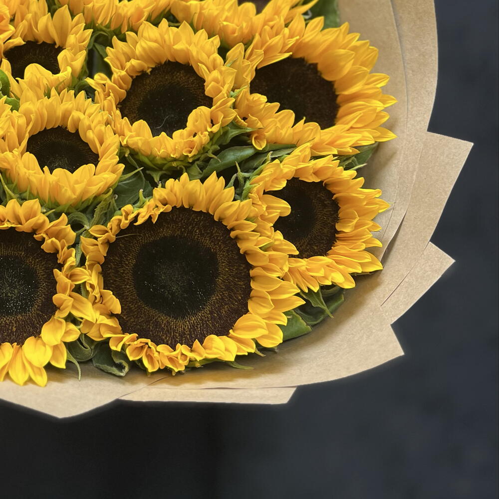 Букет из подсолнух🌻