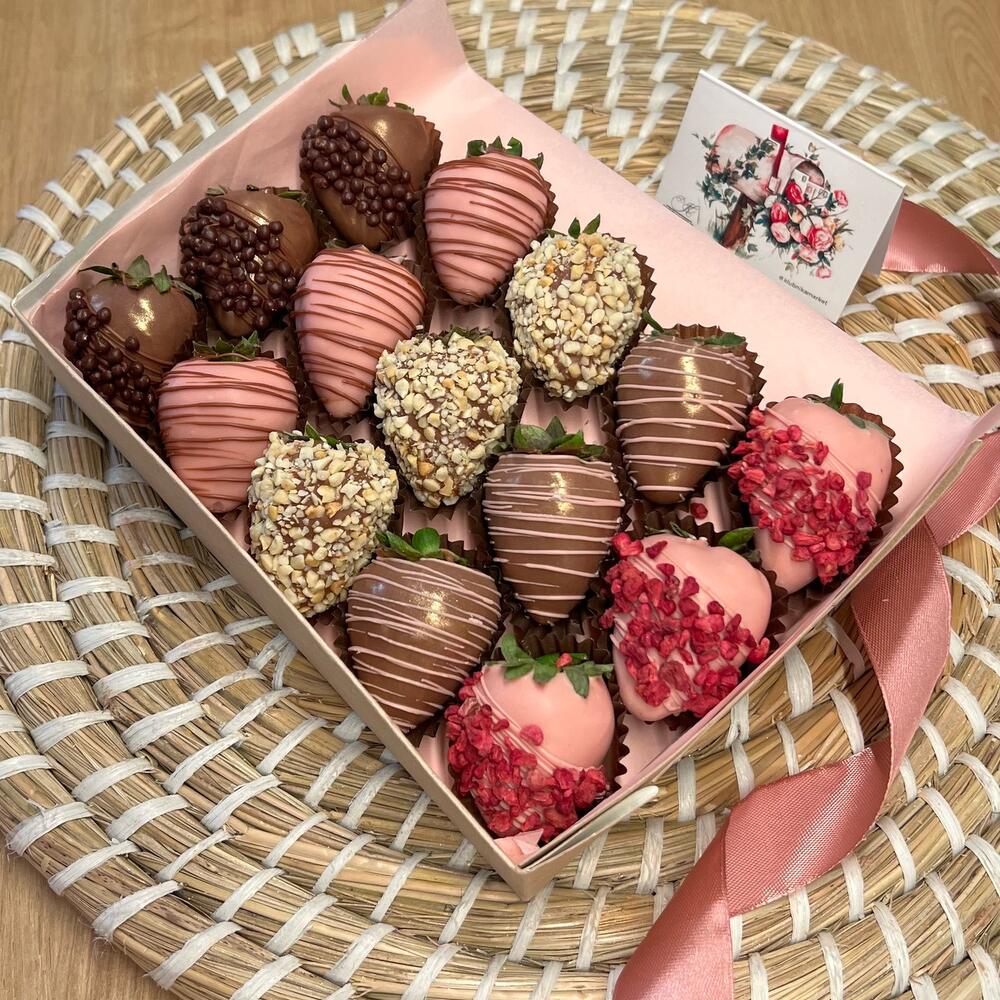 Клубника в шоколаде 15 шт