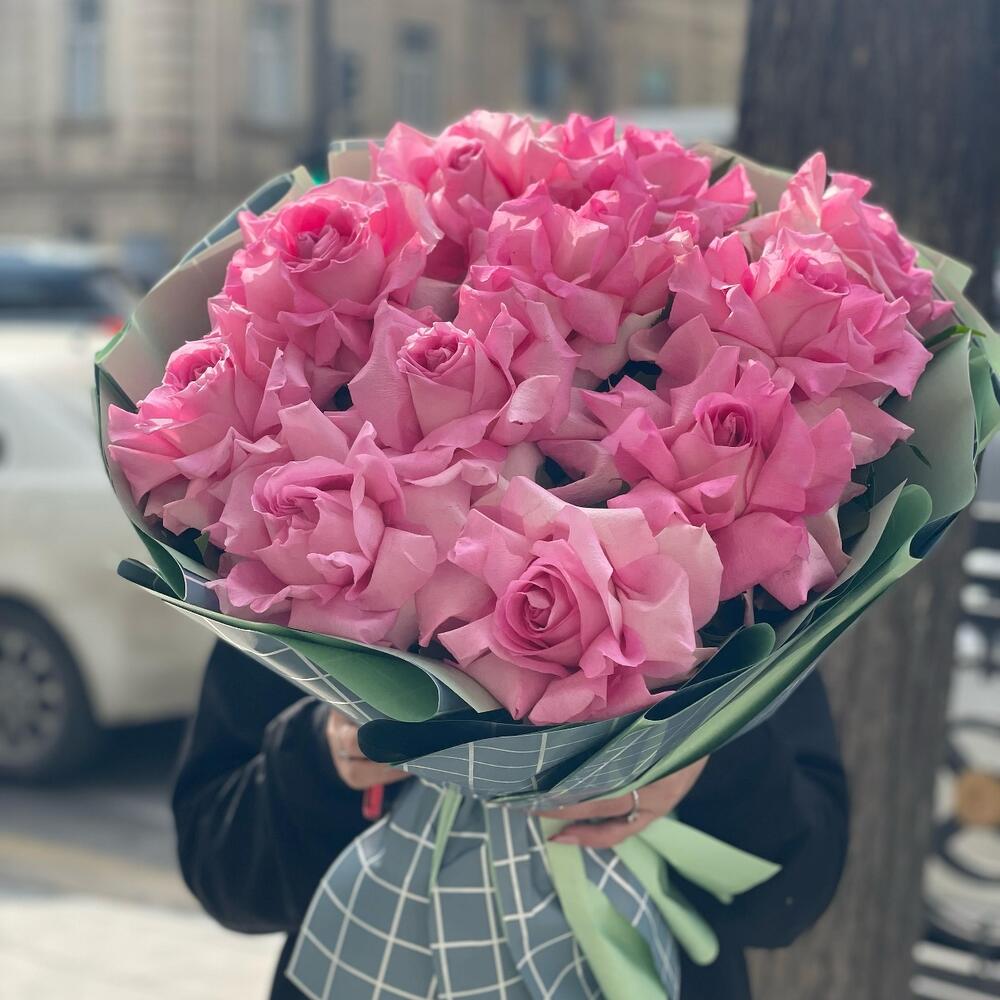 Французские розы 13 шт