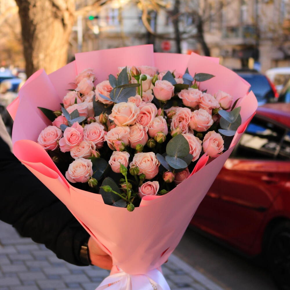 Pink sprey rose🌷