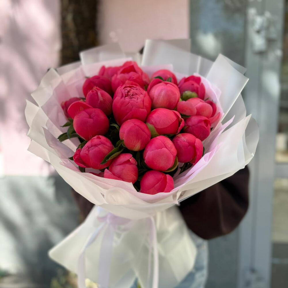 Букет из 19 пионов ❣️