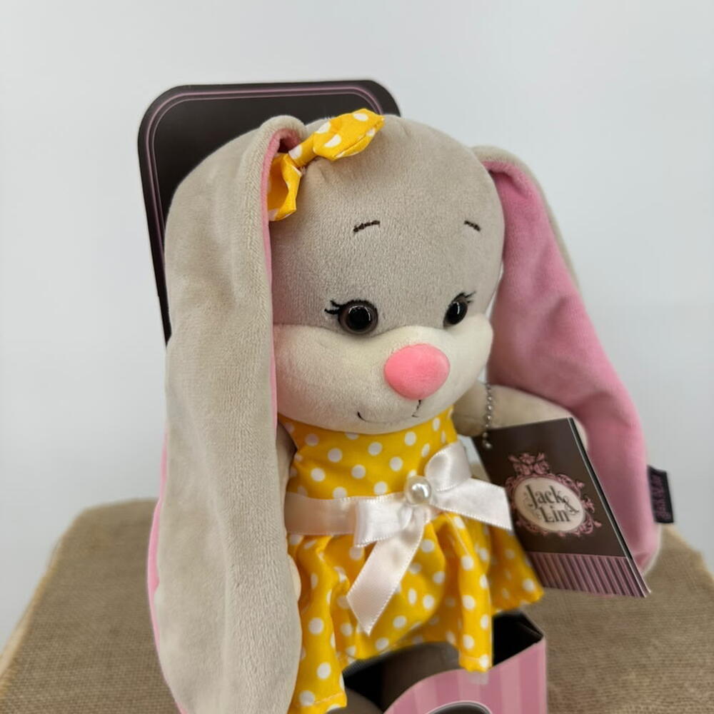 Игрушка зайка жёлтая