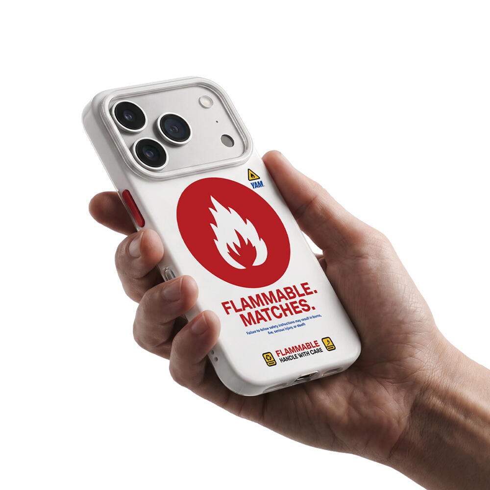 Чехол для iPhone Flame (15 Pro)