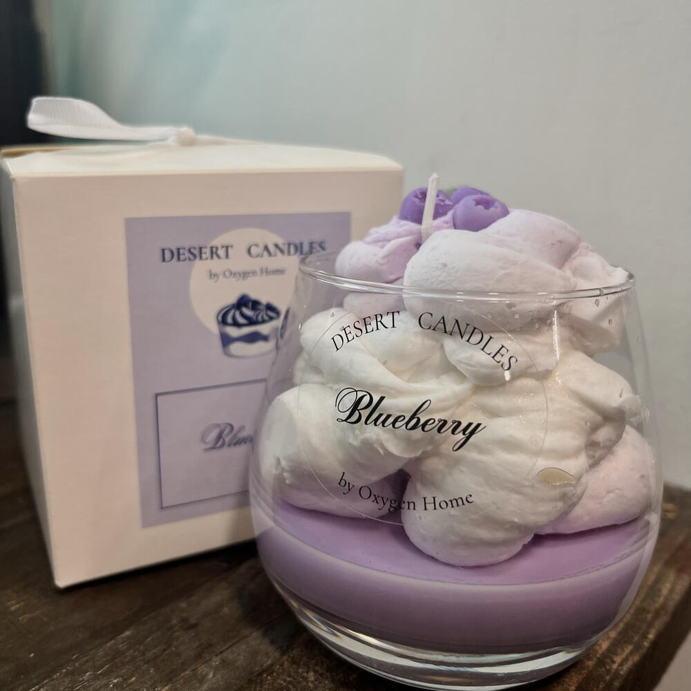 Аромасвеча Desert Candles by Oxygen Home Blueberry