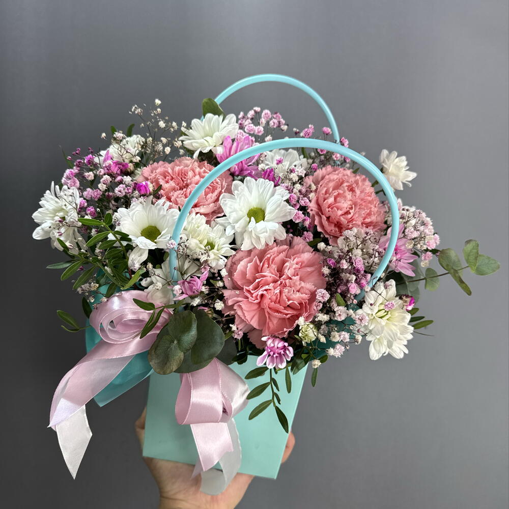 Цветочная сумочка 🦋🌸