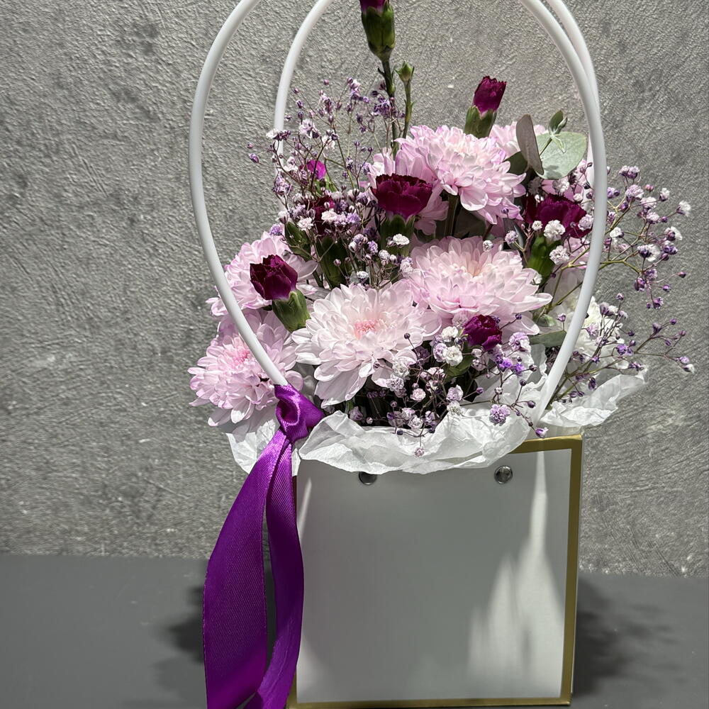 Фиолетовая композиция 💜