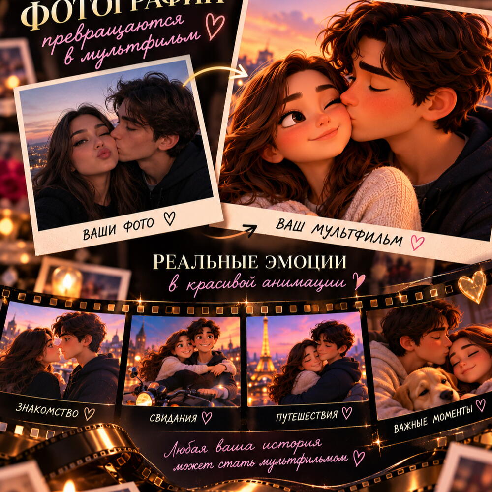 Personal cartoon lOVE STORY