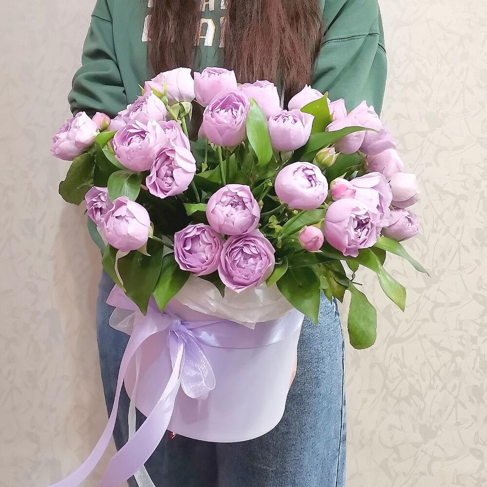 Цветы в коробке.     56