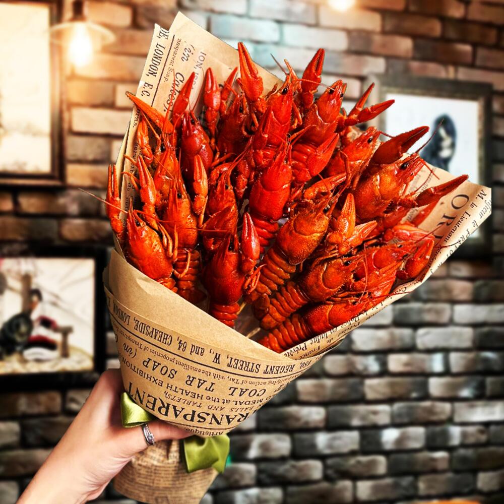 Мужской съедобный букет из раков, Цветы и подарки Всеволожск ...