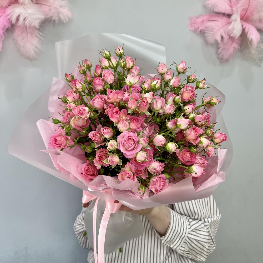 Букет кустовых роз для любимой 💝